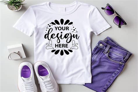 T-Shirt Product Mockup Graphic by Imagenish · Creative Fabrica