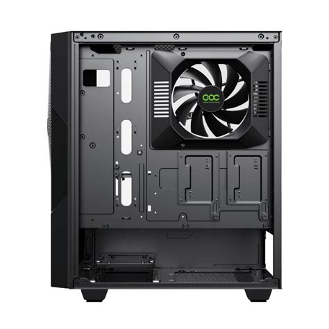 Gabinete Gamer Gamemax Typhoon ARGB Mid Tower Vidro Temperado Black