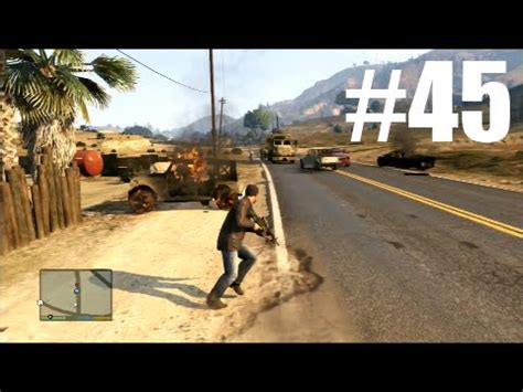 Grand Theft Auto Story Mission Military Hardware Gta V