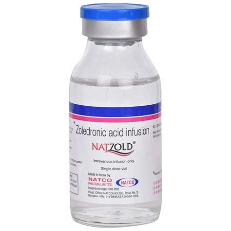 Natzold Zoledronic Acid Injection Natco Ml At Rs Vial In Mumbai