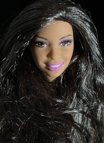 Black Hair Nikki Mattel Barbie Doll Bendable Knees Beach Feet Nude A 3 EBay Mattel Barbie