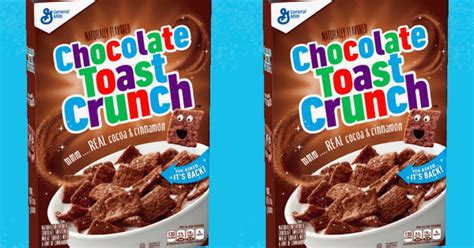 Chocolate Toast Crunch Cereal Is Back Because Wishes Really Do Come True