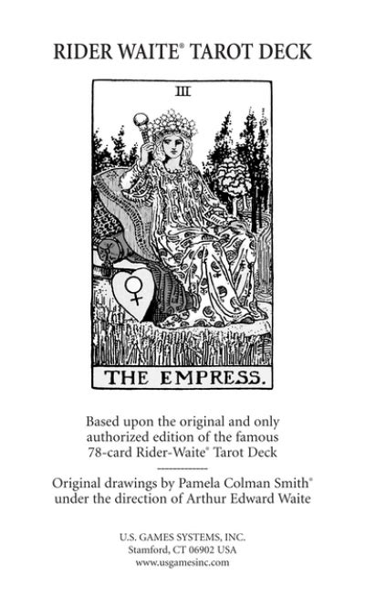 Rider Waite Tarot Deck