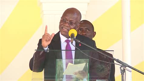 HOTUBA YA RAIS DKT JOHN MAGUFULI KWENYE IBADA YA KUMSIMIKA ASKOFU MKUU