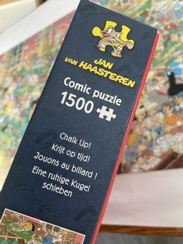 Pc Jan Van Haasteren Jumbo Comic Puzzle Chalk Up Pool Billiards