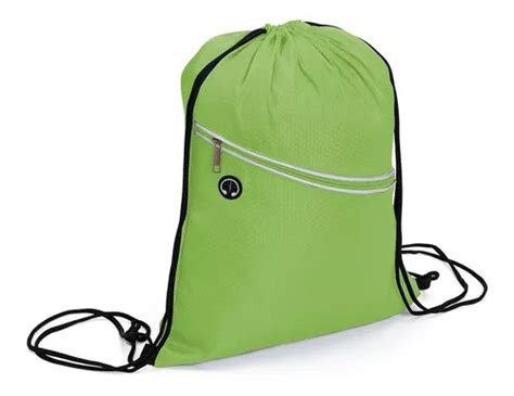 Bolsa Mochila Sacola Impermeável C Entrada P Fone Academia Cor Verde