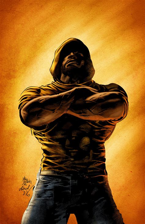 Artstation Luke Cage Colors Sample