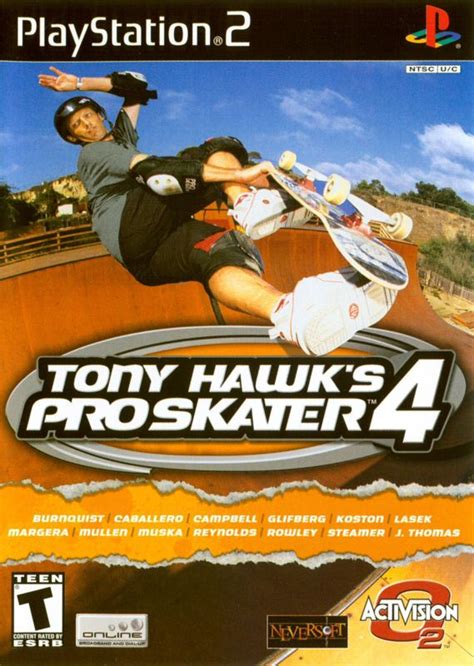 Tony Hawk S Pro Skater 4 Cover Or Packaging Material Mobygames