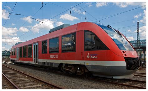 Der Dieseltriebwagen 640 018 ein Alstom Coradia LINT 27 der 3 Länder