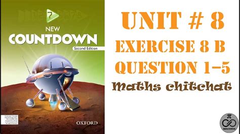 Countdown Mathematics Class 7 Exercise 8b Q 1 5 Maths Chitchat Youtube