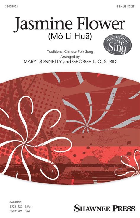 Jasmine Flower Mo Li Hua Von Mary Donnelly Frauenchor Noten