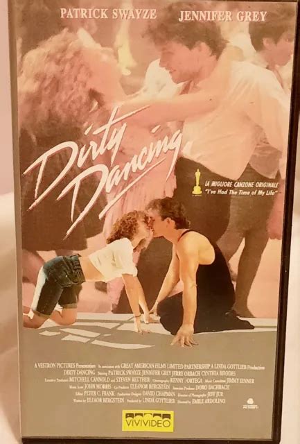 FILM VHS DIRTY DANCING 1990 Patrick Swayze Jennifer Grey VIVIVIDEO