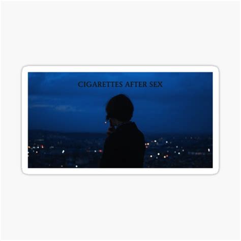 Cigarettes After Sex Boy Sticker By Edwinsss Redbubble