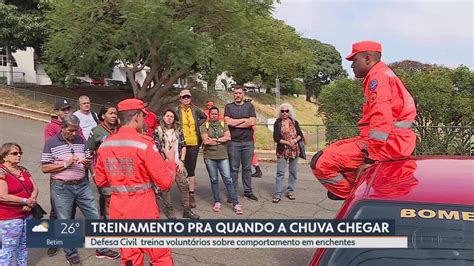 Defesa Civil Treina Volunt Rios Sobre Comportamento Em Enchentes Mg G