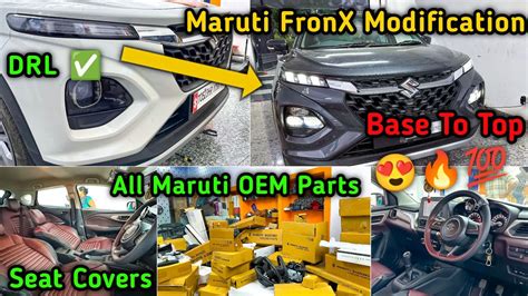 Cheapest Car Modification Maruti Suzuki Fronx Modification Fronx