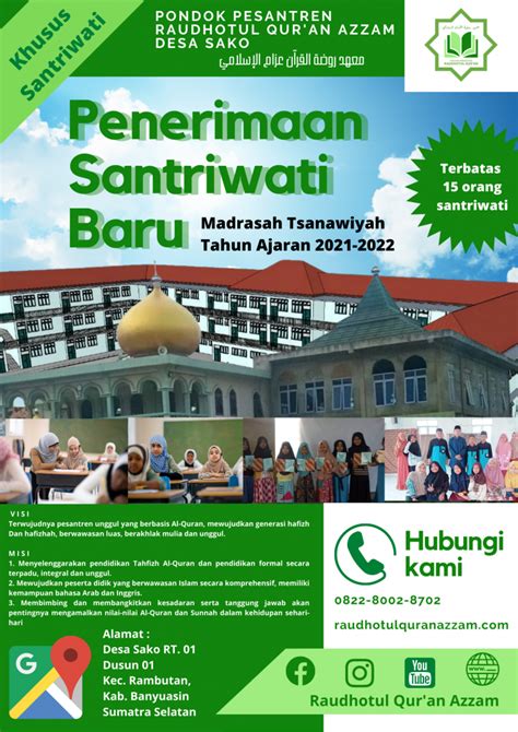 Madrasah Tsanawiyah – Lembaga Pendidikan Islam