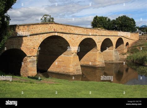 Richmond Bridge Tasmania Stock Photo Alamy
