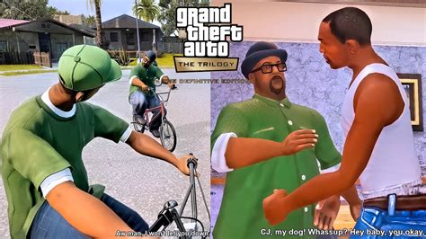 GTA San Andreas Definitive Edition Gameplay Mission In The Beginning