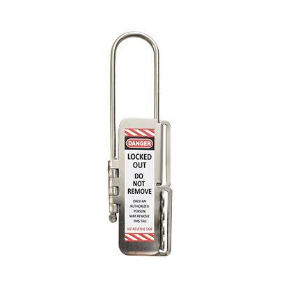 Stainless Steel Lockout Hasp Heavy Duty Globalite Safety