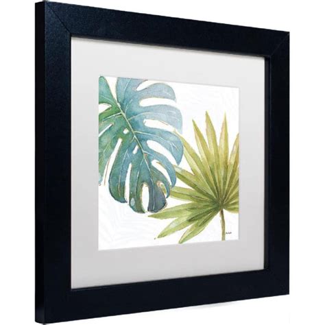 Bay Isle Home Tropical Blush Audit Picture Frame Painting On Canvas