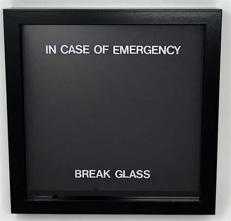 Amazon.co.uk: emergency break glass