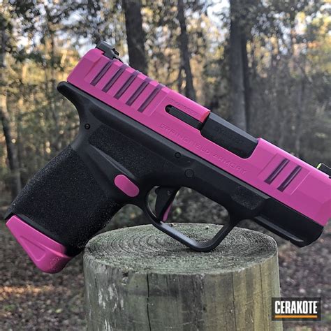 Cerakoted Using Sig™ Pink Cerakote