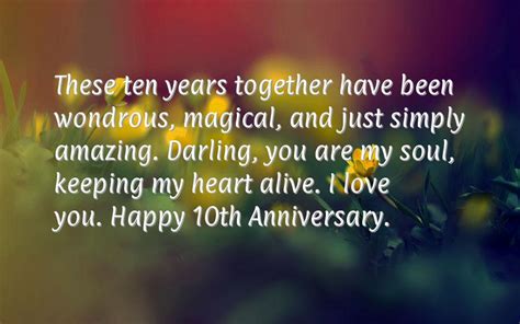 10 Year Anniversary Quotes. QuotesGram