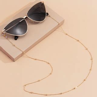 Korean Eyeglasses Chain Fashion Pearl Beaded Lanyards Anti Lost Glasses