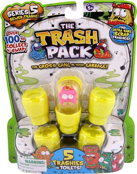 Trash Pack Series 5 Figure 5 Pack By Trash Pack Toy English Manual