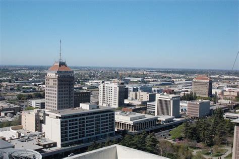 Fresno Skyline Downtown Fresno Fresno Night Flickr