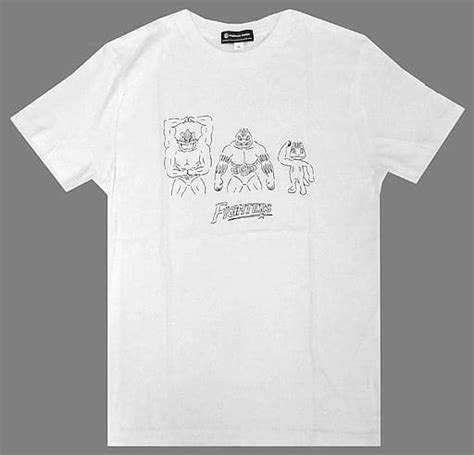 駿河屋 Cファイターズ×カイリキー Tシャツ ホワイト Mサイズ 「北海道日本ハムファイターズ×ポケットモンスター」 ポケモンセンター