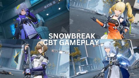 Snowbreak Containment Zone Cbt Gameplay Youtube