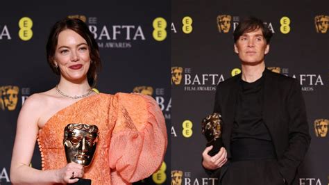 BAFTA Awards 2024 From Christopher Nolans Oppenheimer To Emma Stone