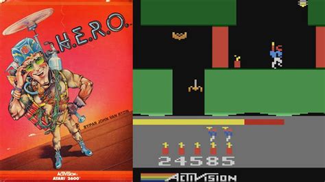 Hero Atari 2600 Activision 1984 Youtube