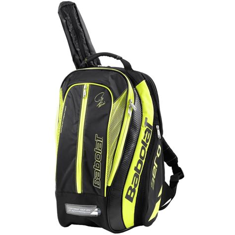 Sac Dos Babolat Backpack Pure Aero Noir Jaune Tennisplanet Fr