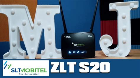 Zlt S G Router Trailer Slt Mobitel Fast Internet Mj Show Youtube