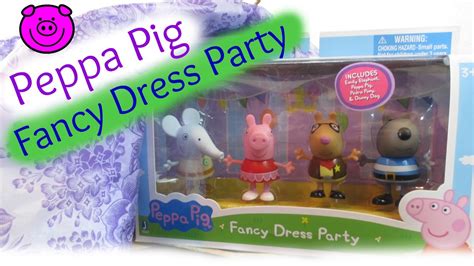 Peppa Pig S Fancy Dress PARTY Unboxing Review With Peppa Pig Emily