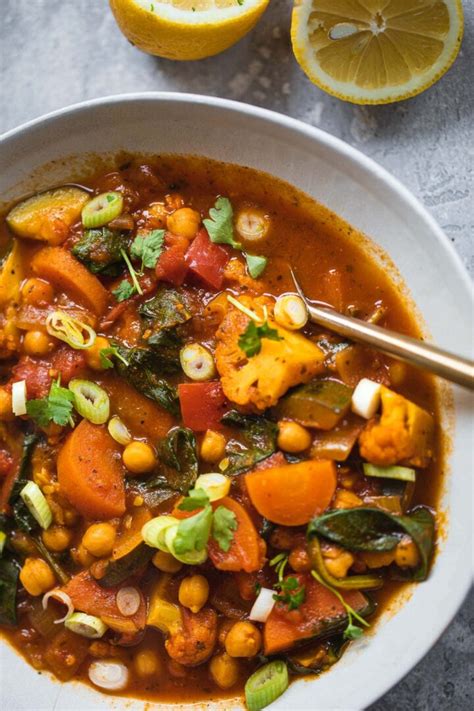 Vegan Chickpea Stew Gluten Free Earth Of Maria