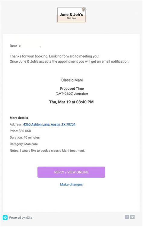 How To Write A Perfect Appointment Confirmation Email Vcita