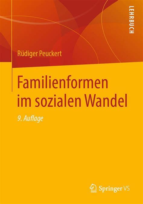 Familienformen Im Sozialen Wandel Ebook R Diger Peuckert