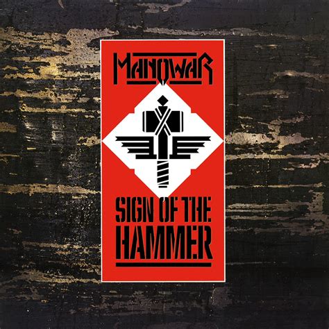 Manowar Sign Of The Hammer Banner Huge 4x4 Ft Fabric Poster Tapestry