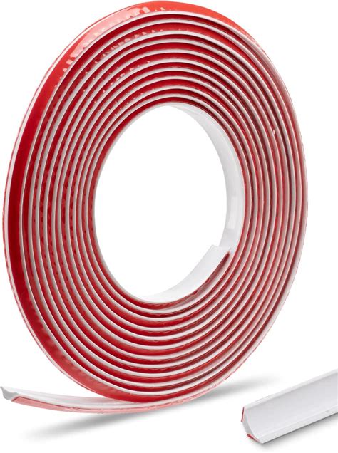 Fakilo Pvc Quadrant Trim Meters White Tile Trim Edging Strip