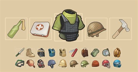 Survival Icons Pack 2d Icons Unity Asset Store