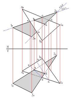 8 ideas de Geometría descriptiva geometría descriptiva geometría