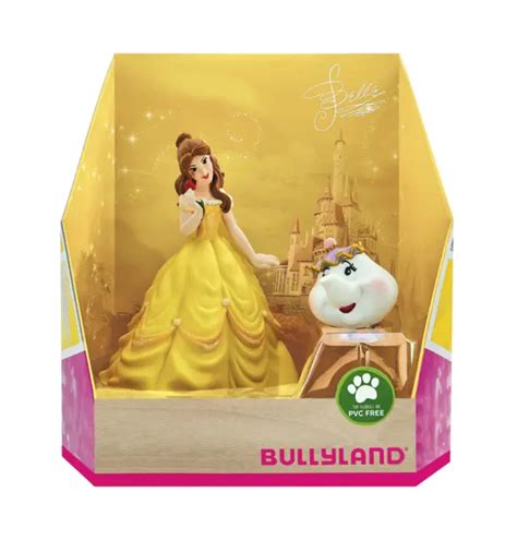 MERCHANDISING DISNEY BULLYLAND Beauty And The Beast Set Belle And