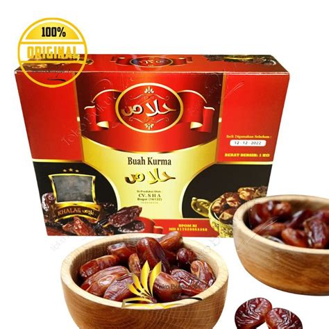 Jual Khalaz Golden Dates Premium 1kg Shopee Indonesia