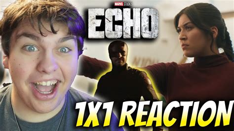 ECHO 1X1 REACTION Chafa Daredevil Kingpin Marvel Studios YouTube