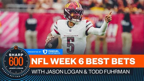 NFL Anytime TD Bets Week 6 Best Bets Sharp 600 YouTube