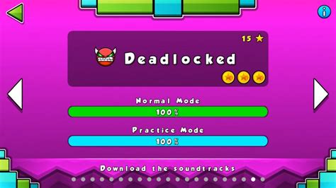 Geometry Dash 2 0 Level 20 Deadlocked Youtube