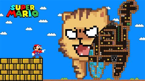 Mr Mario Mario Vs The Giant Cat Maze Mayhem Game Animation Youtube